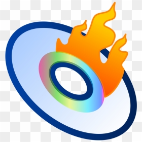 Area,symbol,logo - Burn Cd Clipart, HD Png Download - compact disc logo png