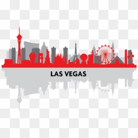 Las Vegas Skyline Png Pic - Ame International, Transparent Png - las vegas skyline png