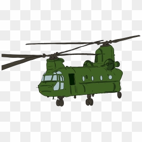 Chinook Helicopter 1 Clip Arts - Army Helicopter Clipart Png, Transparent Png - military helicopter png
