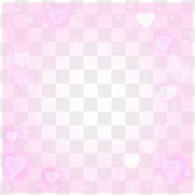 #filter #pretty #pink #hearts #soft #messy #kpop, HD Png Download - heart filter png