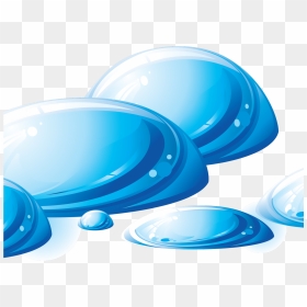 Water Droplet Clipart - Water Spill Transparent, HD Png Download - droplet png