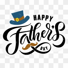 Happy Fathers Day Typography Clipart , Png Download - Happy Fathers Day 2020, Transparent Png - happy father's day png