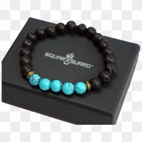 Blue Turquoise Chakra Beaded Bracelet - Bead, HD Png Download - beads png