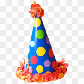 Happy Birthday Cap Png, Transparent Png - happy birthday hat png