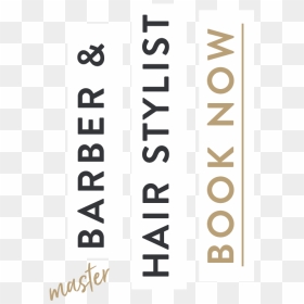 Master Barber Hair Stylist Book Now - Region Kronoberg, HD Png Download - barber shop pole png