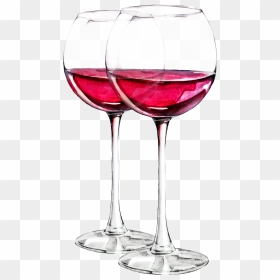This Graphics Is Hand Painted Red Wine Glass Transparent - Transparent Wine Glass Watercolor, HD Png Download - red wine glass png