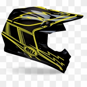 Cool Bell Motocross Helmet, HD Png Download - dirt bike png