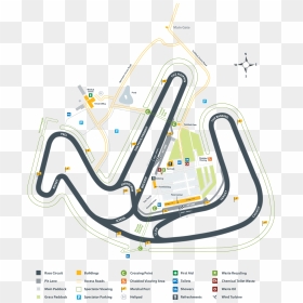 Race Track , Png Download - Race Circuit Track Map, Transparent Png - race track png