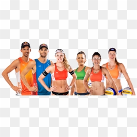 Athlete, HD Png Download - volleyball player png