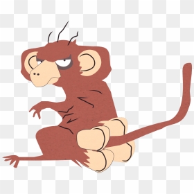 4 Assed Monkey South Park, HD Png Download - cartoon monkey png