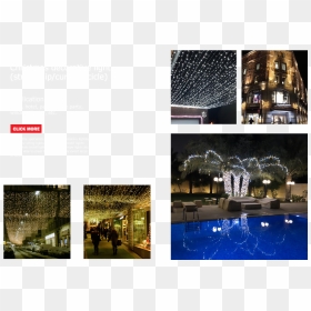 Mansion, HD Png Download - string of christmas lights png