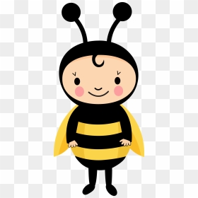 Bee Costume Clipart Png, Transparent Png - cute bee png
