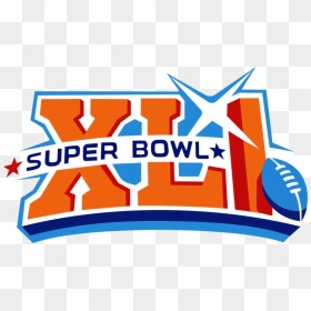 Sb Xli Logo - Super Bowl 41 Logo, HD Png Download - super bowl png