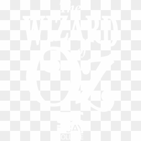 Gold Horizontal Version Of The Wizard Of Oz Logo - Poster, HD Png Download - wizard of oz png
