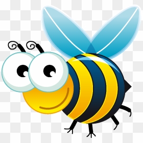 ภาพ การ์ตูน สัตว์ ผึ้ง, HD Png Download - cute bee png