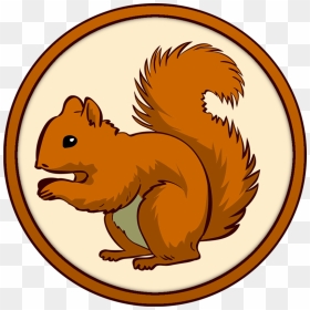 Squirrel Clipart Png , Png Download - Clip Art Squirrel, Transparent Png - squirrel clipart png