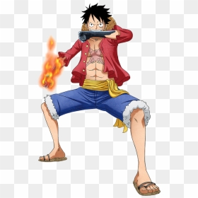 Anime, One Piece, Monkey D - One Piece Luffy Png, Transparent Png - one piece luffy png