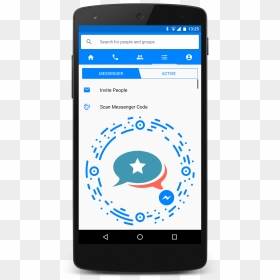 How Do I Use Facebook Messenger Codes - Portable Network Graphics, HD Png Download - facebook messenger png