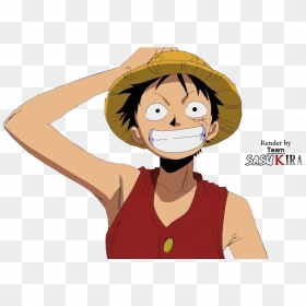 One Piece Luffy 44 Wide Wallpaper - One Piece Luffy Render, HD Png Download - one piece luffy png