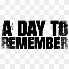 Adtr Logo Layer - Day To Remember Band Logo, HD Png Download - remember png