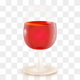 Champagne Stemware, HD Png Download - red wine glass png