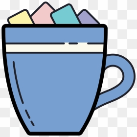 Hot Chocolate With Marshmallows Icon, HD Png Download - marshmallows png