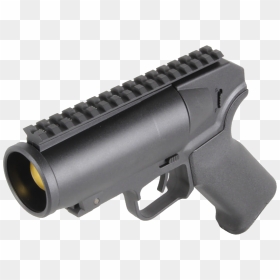 Grenade Launcher Png - Mini Grenade Launcher, Transparent Png - laser gun png
