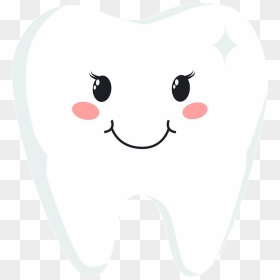 Tooth Character Clipart - Cartoon, HD Png Download - tooth clipart png