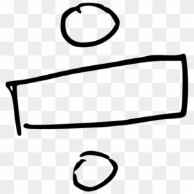 Line Art,angle,area - Division Sign Clip Art, HD Png Download - dividing line png