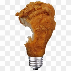 Processed Chicken Renewable Energy Bulb - Chicken Leg, HD Png Download - chicken drumstick png