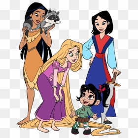 Ralph Breaks The Internet Disney Princesses, HD Png Download - disney princesses png