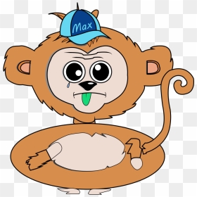 Cartoon, HD Png Download - cartoon monkey png
