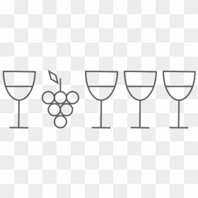 Hero 45-22 - Champagne Stemware, HD Png Download - red wine glass png