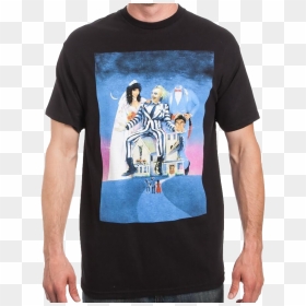Vans T Shirt Full Patch - Screen Print Shirts, HD Png Download - beetlejuice png