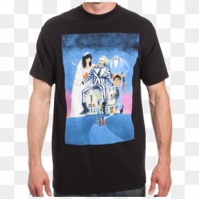 Vans T Shirt Full Patch - Screen Print Shirts, HD Png Download - beetlejuice png