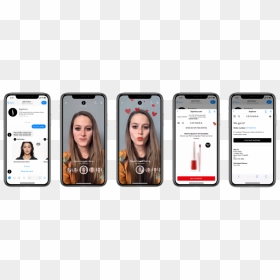 Sephora Flow - Facebook Messenger Augmented Reality Filter, HD Png Download - facebook messenger png