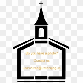 Transparent Church Steeple Clipart - Silhouette Church Clipart, HD Png Download - church clipart png