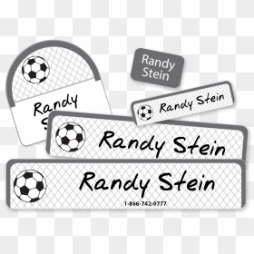 Soccer Net And Ball Camp Labels - Club Foot, HD Png Download - soccer net png