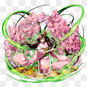 Sakura Itto-ryu Mira Full Art - Sakura Mira Grand Summoners, HD Png Download - sakura petal png