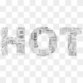 This Free Icons Png Design Of Hot And Cold Typography - Circle, Transparent Png - cool circle designs png