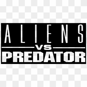 Alien Vs Predator Typography, HD Png Download - alien logo png