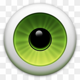 Glimpse Clipart Green Eye - Circle, HD Png Download - green eye png