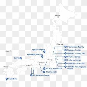 Transparent Japanese Tree Png - Japan Tokyo Kyoto Map, Png Download - race track png