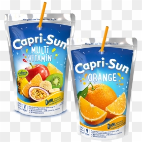 Capri-sun Multivitamin And Orange - Capri Sun, HD Png Download - capri sun png