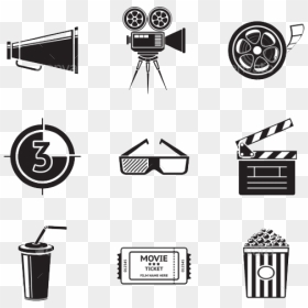 Film Projector Tattoo, HD Png Download - movie projector png