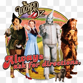 Wizard Of Oz Directions Youth T Shirt - Tcm Turner Classic Movies T Shirts, HD Png Download - wizard of oz png