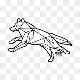 Transparent Wolf Head Clipart Black And White - Wolf Tattoo Png, Png Download - tattoo design png