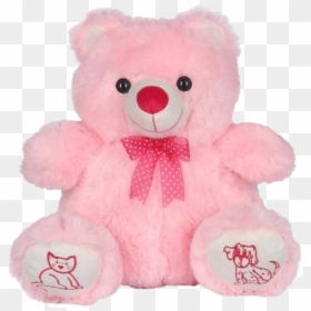 Pink Teddy Bear Png Transparent Image - Pink Teddy Bear Images Free Download, Png Download - teddy bears png