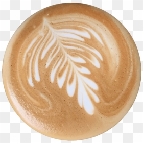 Top View Cappuccino - Cappuccino Coffee Top View Png, Transparent Png - top view png