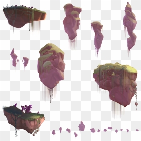 Transparent Floating Rocks Png - Illustration, Png Download - floating rocks png